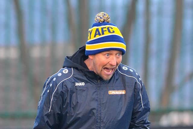 Guiseley manager Russ O'Neill