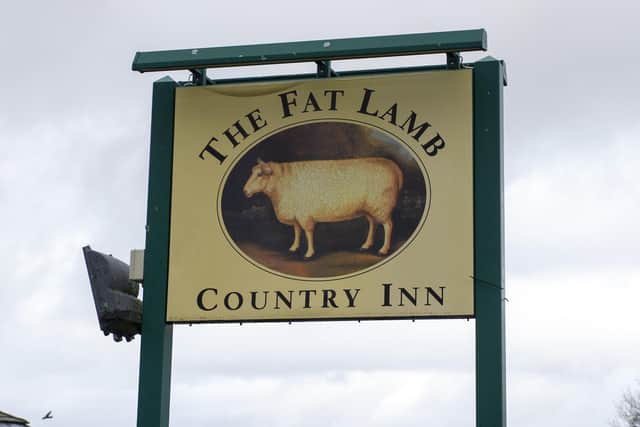 The Fat Lamb pub between Kirkby Stephen and Sedburgh.