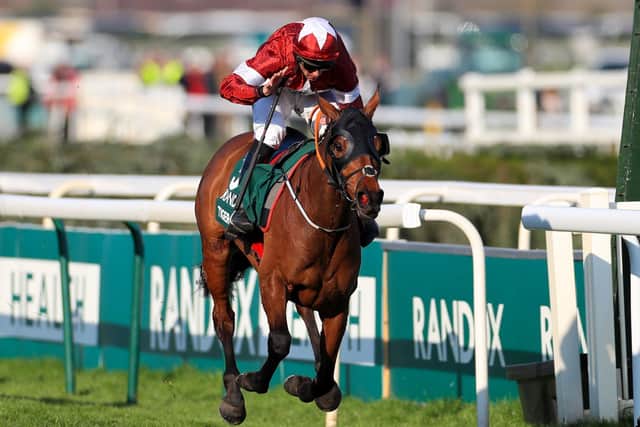 Tiger Roll and Davy Russell will attempt to win an unprecedented third successive Grand National next month.
