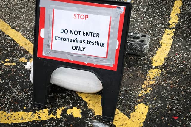 Coronavirus isolation pods have been set up at Leeds hospitals (Photo: Jane Barlow/PA Wire)
