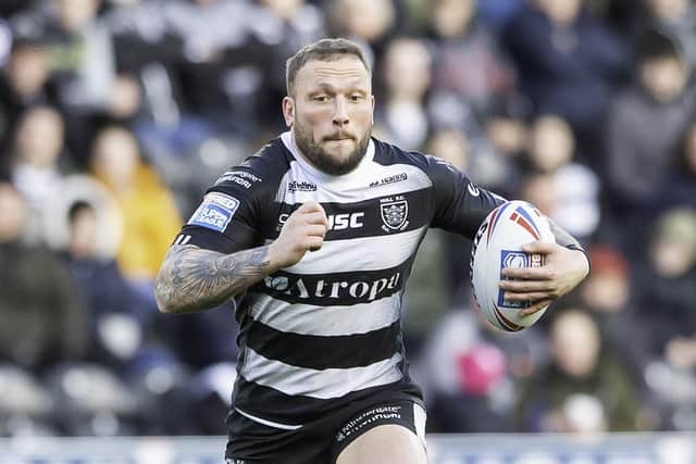STEP ON UP: Hull FC's Josh Griffin is expected to be named in Shaun Wane's first England squad on Tuesday. Picture: Allan McKenzie/SWpix.com