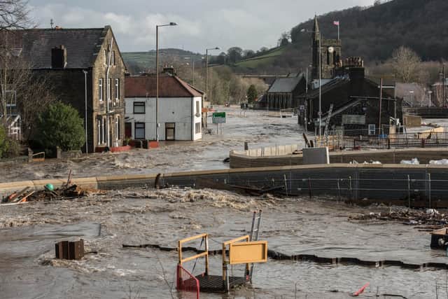 Mytholmroyd and the Calder Valley are still recovering from last month's floods.