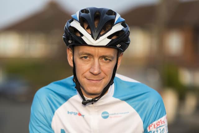 Euan Campbell is taking part in the new 101 mile bike ride for Action Research


Photograph by Jamie Williamson