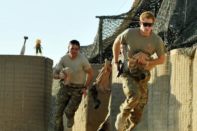Prince Harry was an active member of the Army in Afghanistan.