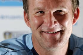 Simon Grayson grew up in Bedale and later played for Leeds United