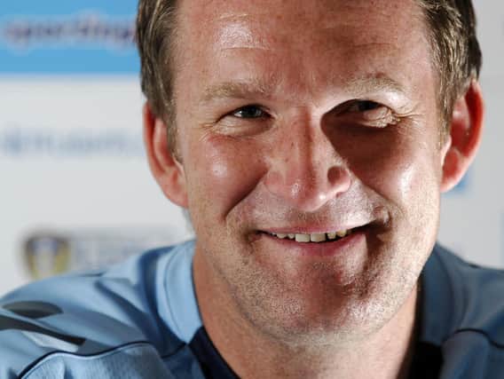 Simon Grayson grew up in Bedale and later played for Leeds United