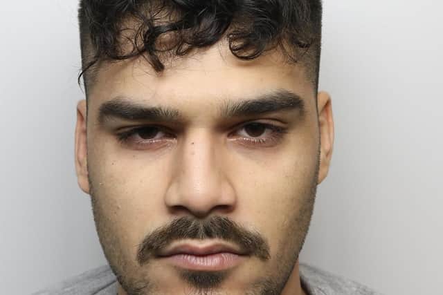 Raheel Khan, 27, of no fixed address, convicted of murder. Picture: West Yorkshire Police