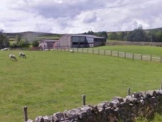 The barn east of Grinton, which is to be converted into a farmworker's home. Credit: Google