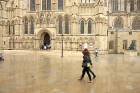 Marshalls supplied the paving outside York Minster