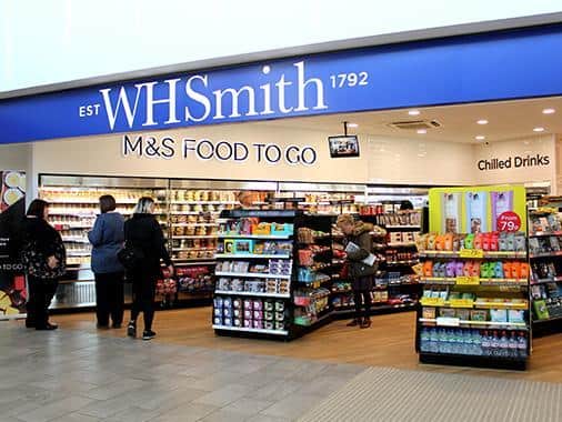 WH Smith said its fast-growing travel business helped offset high street decline
