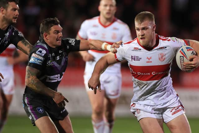 Wakefield's Danny Brough, in action against Hull KR earlier this season. Picture: Mike Egerton/PA