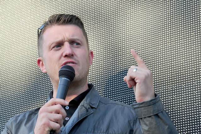 Stephen Yaxley-Lennon, who also goes by the name Tommy Robinson