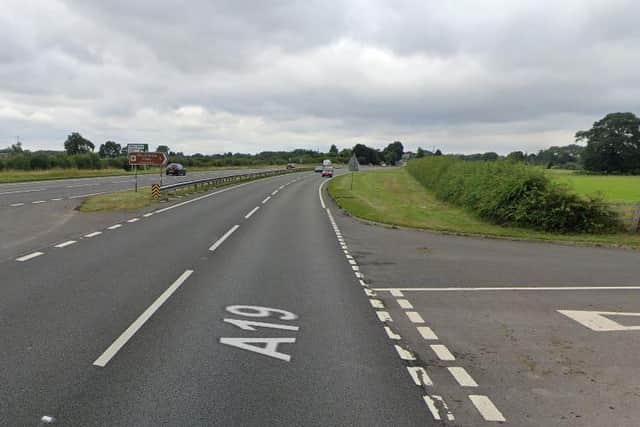 Work is being done to improve the junctions on the A19
