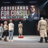A scene from Coriolanus, currently at the Crucible Theatre in Sheffield.  Picture: Johan Persson