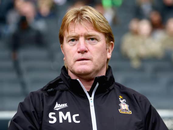 Bradford City manager Stuart McCall. Picture: Getty Images