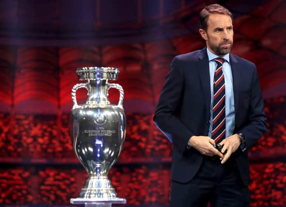 England manager Gareth Southgate during the Euro 2020 Draw in November. The tournament is expected to be postponed this week due to the coronavirus pandemic. Picture: Mike Egerton/PA Wire.