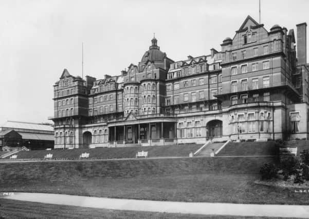 Harrogate's Majestic Hotel in 1910.