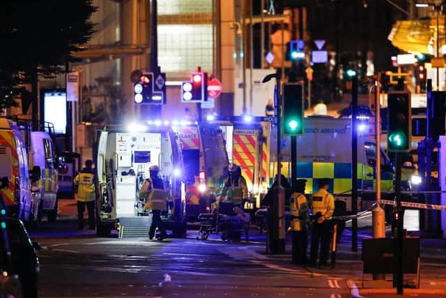 The suicide bombing took place as thousands of men, women and children left an Ariana Grande pop concert at Manchester Arena on May 22, 2017. Picture: SWNS