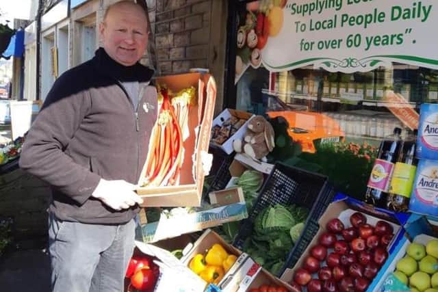 Andrews Greengrocers has teamed up with local butcher Tom Kitchen-Dunn to ensure that elderly people are not overlooked during the ongoing crisis.