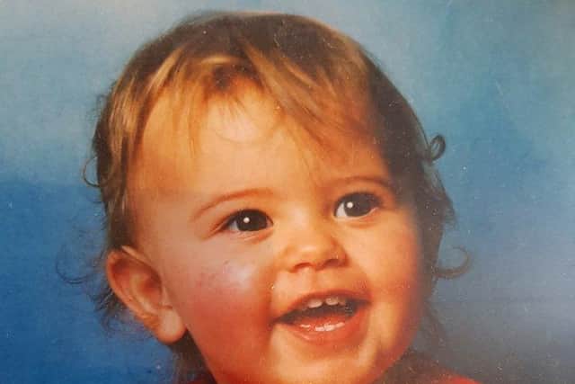 Felicia as a baby Picture:Boothroyd Family