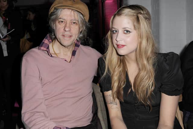 File photo dated 23/2/2009 of Sir Bob Geldof and daughter Peaches. Picture: Zak Hussein/PA Wire