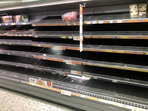 People have been stockpiling over coronavirus fears, despite supermarkets calling for calm from shoppers.