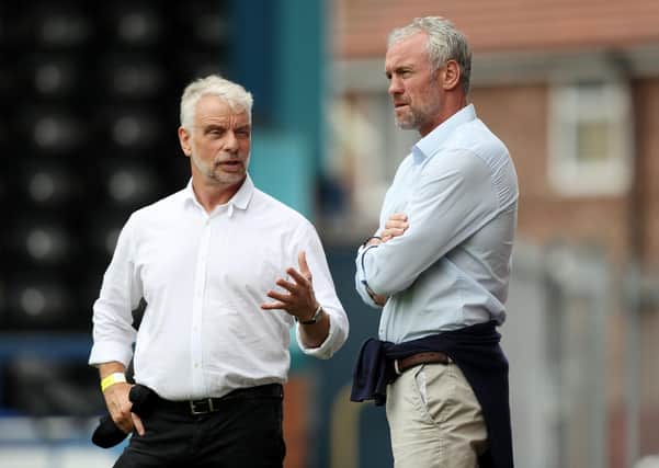 Toronto Wolfpack coach Brian McDermott and Brian Noble