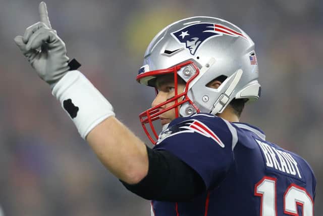 Last game for the Patriots for the No 1, Tom Brady (Picture: Maddie Meyer/Getty Images)