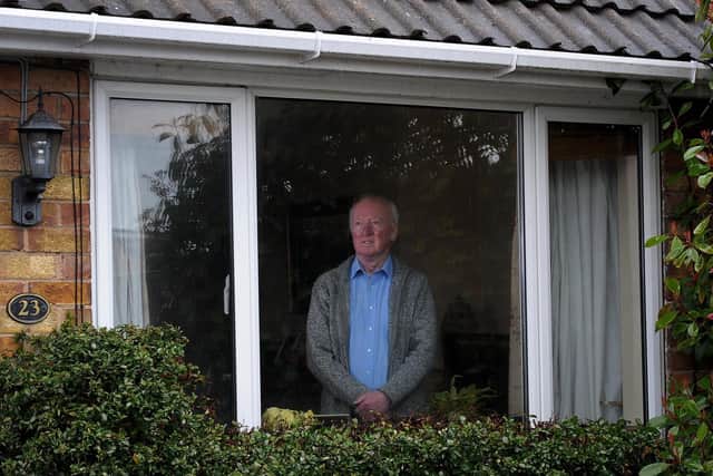 Peter Lawrence at his home in York