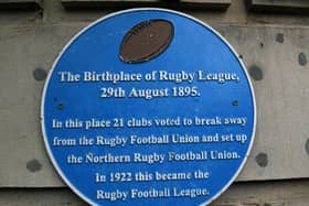 The George Hotel in Huddersfield - birthplace of Rugby League in 1895