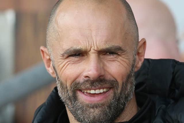 Rotherham United's manager Paul Warne.