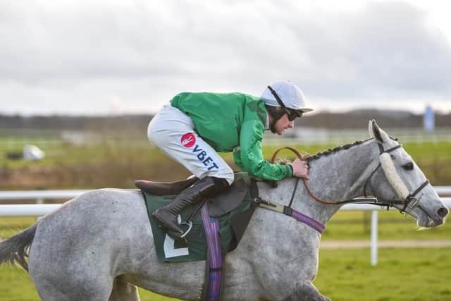 Top man: Brian Hughes was leadig the race to be champion jockey when the season ended.