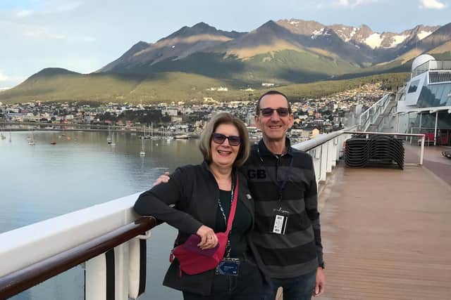 Karen and Chris Partridge had the holiday of a lifetime before being stranded in Chile