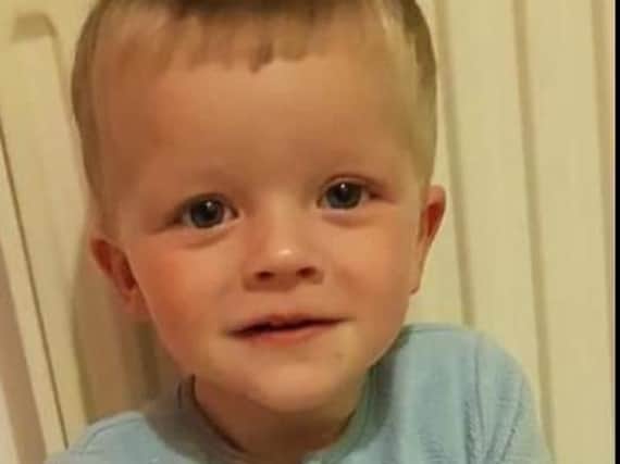 The family of 2-year-old Keigan OBrian have paid tribute to him after his funeral.