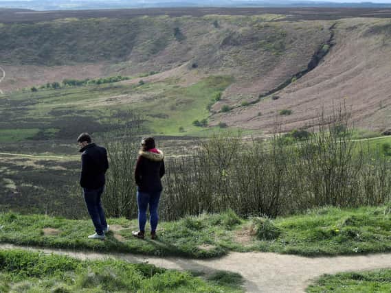 The Hole of Horcum in the North Yorkshire Moors