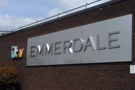 Filming has been stopped for Emmerdale and Coronation Street due to coronavirus. Pictured is Emmerdale studios, ITV Television, Kirkstall Road, Leeds.