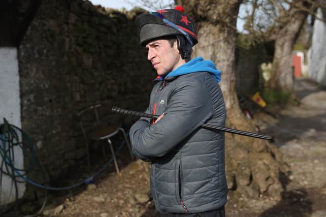 Top jockey Gavin Sheehan - pictured at the yard of trainer Christian Williams at the weekend.