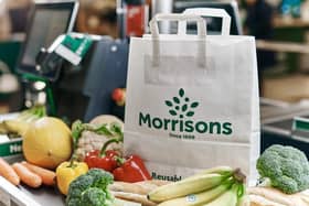 Morrisons shares closed the day down 5 per cent