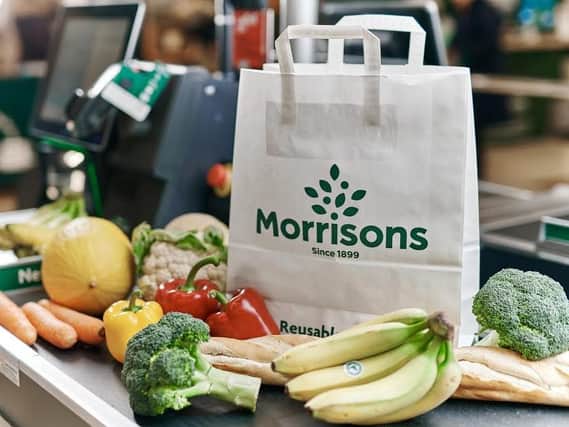 Morrisons shares closed the day down 5 per cent