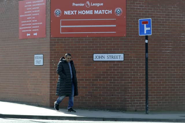 Bramall Lane is indefinitely closed for business