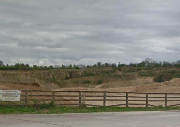 Gebdykes Quarry has been worked since 1949 andis nearing exhaustion of the currently permitted reserves. Pic: Google
