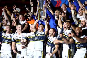 Flashback: Leeds Rhinos win the 2017 Grand Final.
