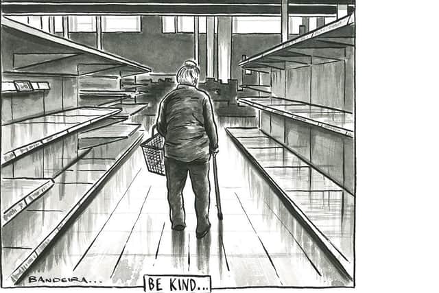 Graeme Bandeira's Be Kind cartoon is emblematic of The Yorkshire Post's coronavirus coverage.