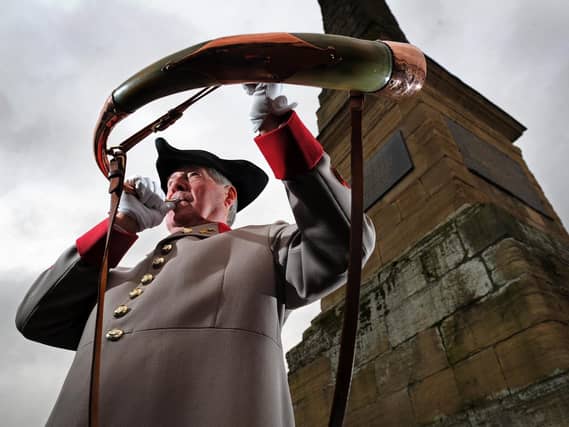 A Ripon hornblower