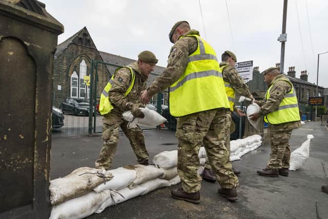 Soldiers have also been helping flooding victims in Calderdale - what should be the Army's role now?