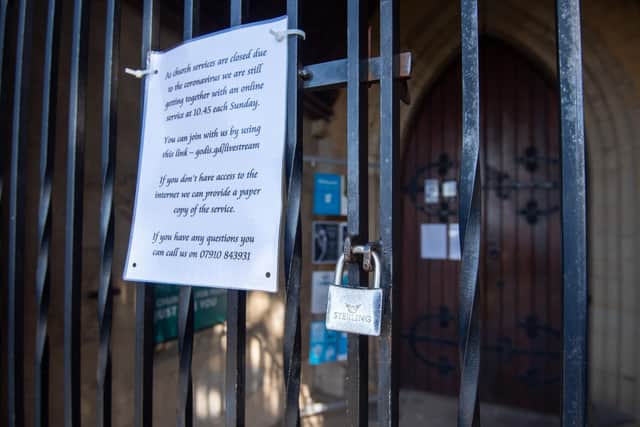 Places of worship across the country are closed due to coronavirus.