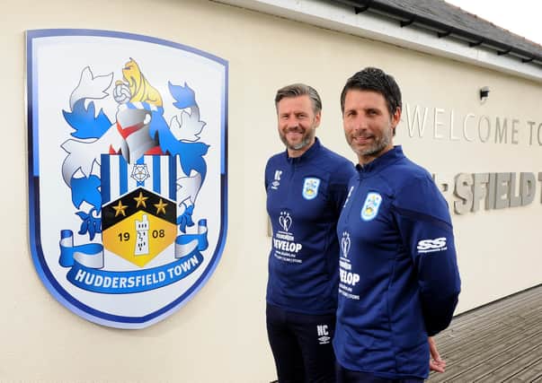 Huddersfield Town management team Nicky and Danny Cowley.  Picture Tony Johnson