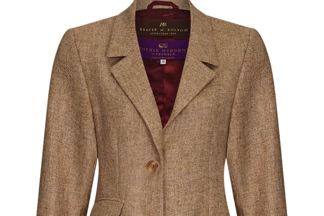 Handmade British tweed jacket, £395, by Frimble.