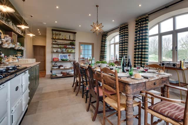 A large dining kitchen was a must for Rita and her family