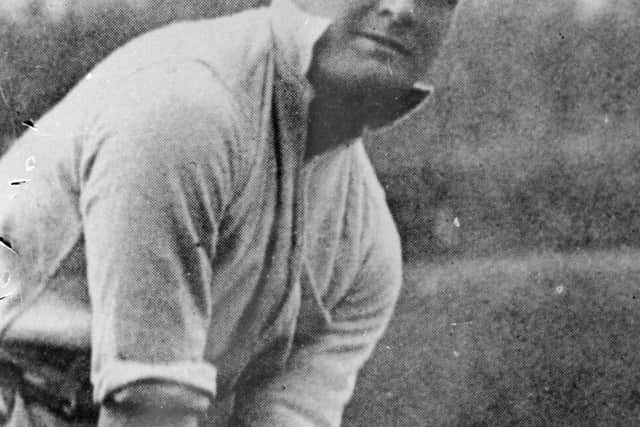 Arthur Dolphin, the Yorkshire CCC player who saw action in the First World War.